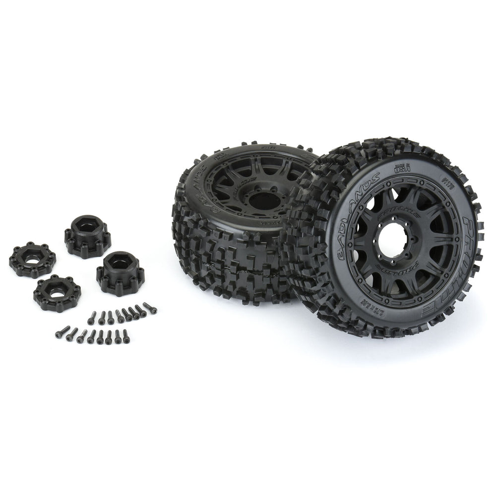 Pro-Line&reg; Desperado 3.8" Wheels with Badlands 3.8"