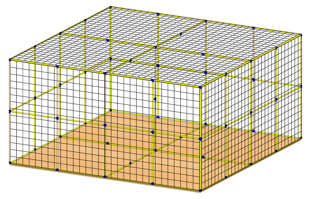 PVC Competition Cage - 20'x20'x10'