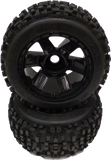 Pro-Line Desperado 3.8" Wheels with Badlands 3.8" Tires 1-Pair